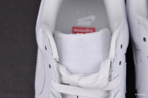 CU9225-100 Nike Supreme Force 1 Air White Low 1102